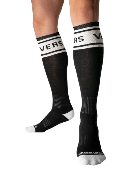 Chaussettes hautes Identity Vers Noires