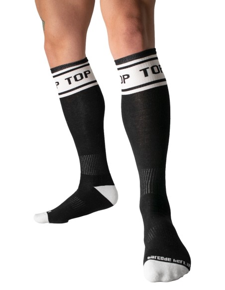 Chaussettes hautes Identity Top Noires