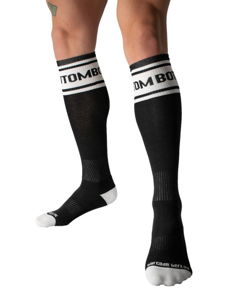 Chaussettes hautes Identity Bottom Noires