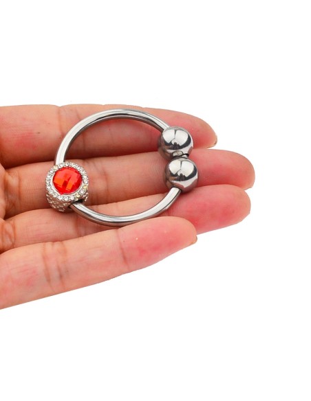 Anneau de gland Royring Bijou Rouge Anneau de gland Royring Bijou Rouge