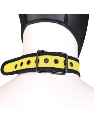 Collier en néoprène Jaune