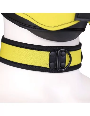 Collier en néoprène Jaune