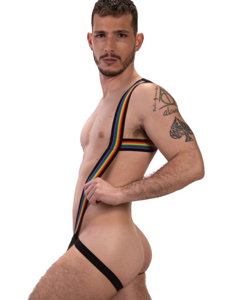 Harnais Jock Pride Infinity Noir Harnais Jock Pride Infinity Noir