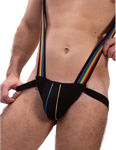 Harnais Jock Pride Infinity Noir Harnais Jock Pride Infinity Noir