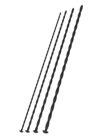 Lot de 4 Tiges d'urètre Starter Set 30 cm - Diamètre 3 à 6mm