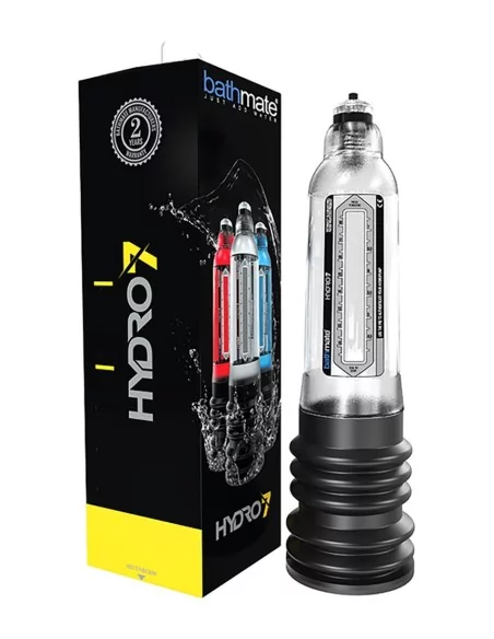 Pompe à pénis Hydro7 Transparente