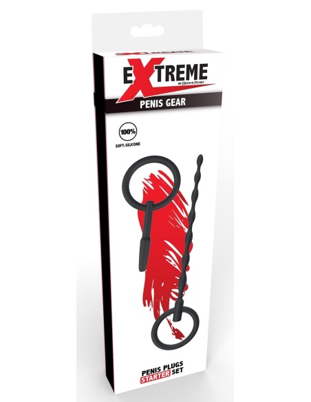 Tige et Plug d'urètre Starter Set Silicone