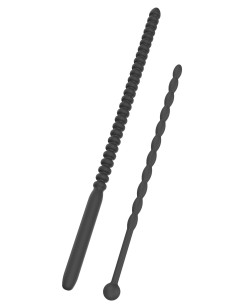 Tiges d'urètre Ribbed Dilators Silicone