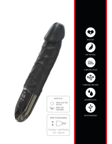 Gode vibrant Anal Power 14 x 3.9cm