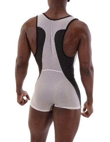 Singlet Sanke Blanc