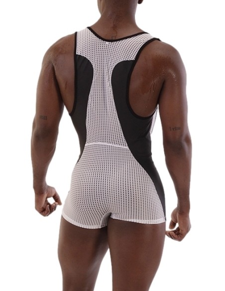 Singlet Sanke Blanc