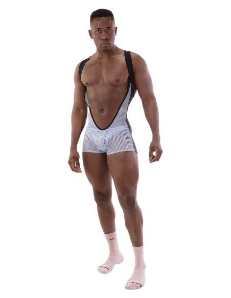 Singlet Sanke Bleu-Noir