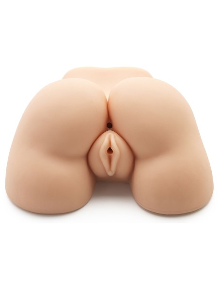 Masturbateur Réaliste Vibrant FAT ASS 2 Entrées