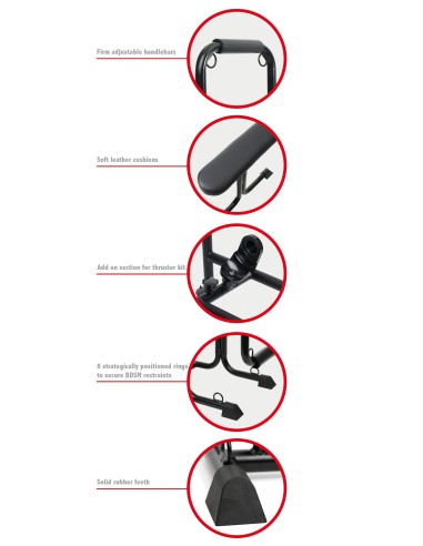 Siège de Bondage et Fuck Bangers Seat