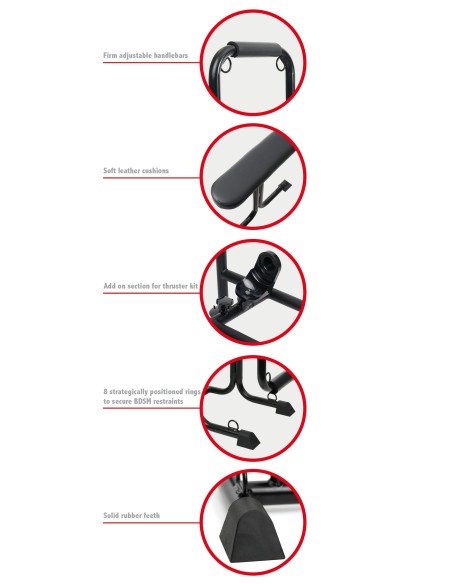 Siège de Bondage et Fuck Bangers Seat