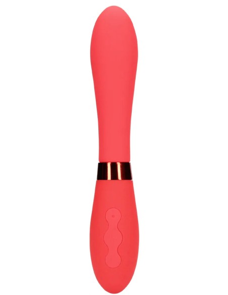 Vibromasseur Smooth Line 11 x 3.4 cm Rouge Vibromasseur Smooth Line 11 x 3.4 cm Rouge