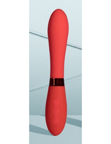 Vibromasseur Smooth Line 11 x 3.4 cm Rouge
