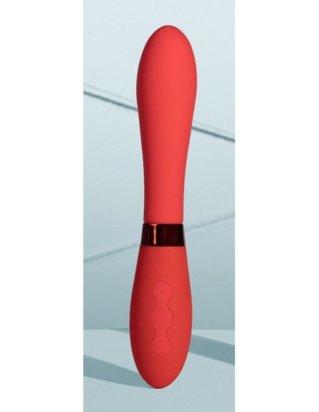 Vibromasseur Smooth Line 11 x 3.4 cm Rouge Vibromasseur Smooth Line 11 x 3.4 cm Rouge