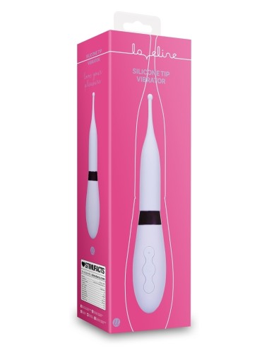Stimulateur avec pointe vibrante Tip Vibrator 20 cm Violet