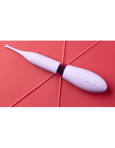 Stimulateur avec pointe vibrante Tip Vibrator 20 cm Violet