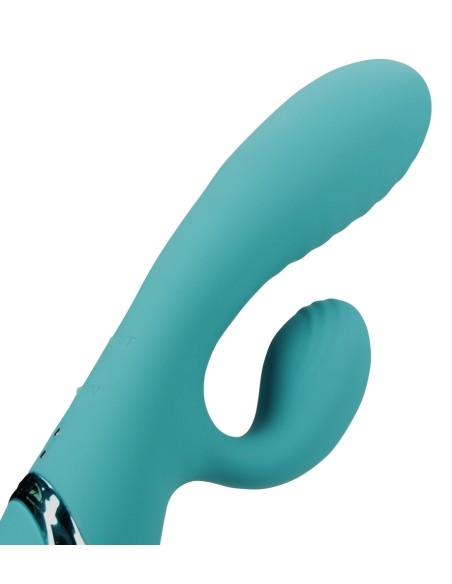 Vibro Rabbit Gonflable Flatblue 11 x 3.5cm Vibro Rabbit Gonflable Flatblue 11 x 3.5cm