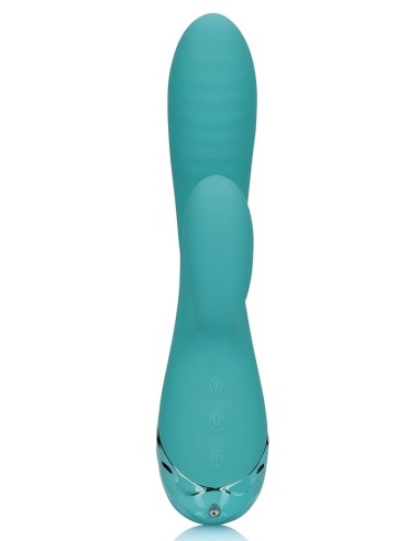 Vibro Rabbit Gonflable Flatblue 11 x 3.5cm
