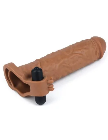 Etui pénien X-Tender n°4 19 x 4.5cm Marron