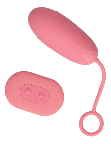 Oeuf vibrant sans fil Egg Soft Vibrator 8 x 3.3 cm Rose