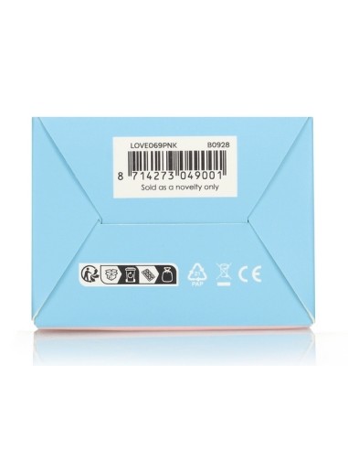 Oeuf vibrant sans fil Egg Soft Vibrator 8 x 3.3 cm Rose