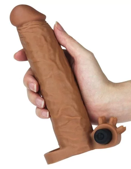 Etui pénien X-Tender n°4 19 x 4.5cm Marron