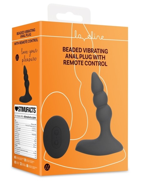 Stimulateur de prostate Beaded Touch 9.5 x 3cm