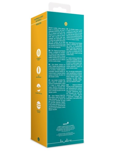 Vibro Rabbit Butterfly Flap 15 x 3.8cm