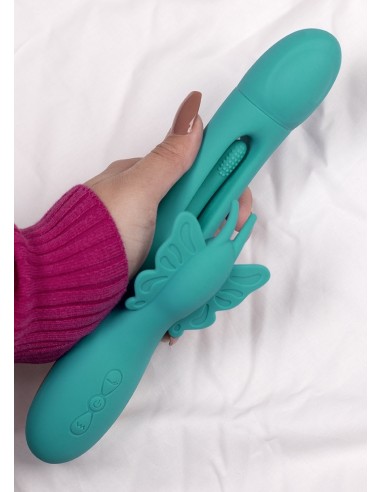 Vibro Rabbit Butterfly Flap 15 x 3.8cm