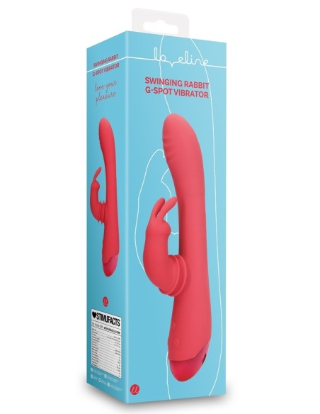 Vibro Swinging Rabbit 22 cm Rose Vibro Swinging Rabbit 22 cm Rose