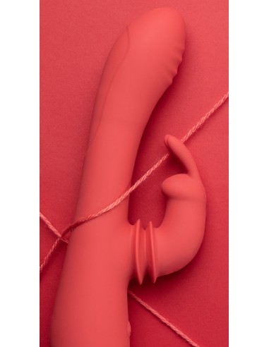 Vibro Swinging Rabbit 22 cm Rose