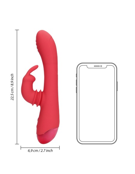 Vibro Swinging Rabbit 22 cm Rose Vibro Swinging Rabbit 22 cm Rose