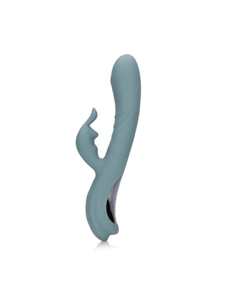 Vibro Rabbit Fingering Motion 23 cm Gris