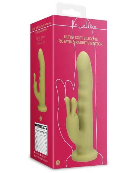 Vibro Rabbit Rotatif Greenbit 14 x 4cm