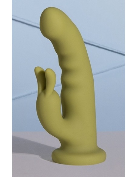 Vibro Rabbit Rotatif Greenbit 14 x 4cm