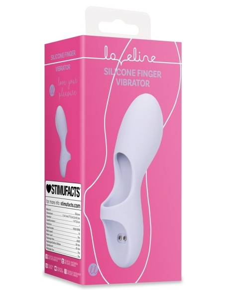 Gaine de Doigt Vibrante Lipper 8 x 3.4cm Gaine de Doigt Vibrante Lipper 8 x 3.4cm
