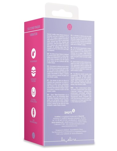 Gaine de Doigt Vibrante Lipper 8 x 3.4cm