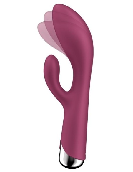 Vibro Rabbit Spinning Rabbit 1 11 x 3.5cm Framboise Vibro Rabbit Spinning Rabbit 1 11 x 3.5cm Framboise