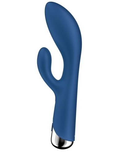 Vibro Rabbit Spinning Rabbit 1 11 x 3.5cm Bleu