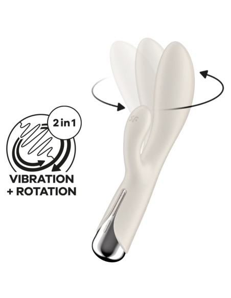 Vibro Rabbit Spinning Rabbit 1 11 x 3.5cm Beige