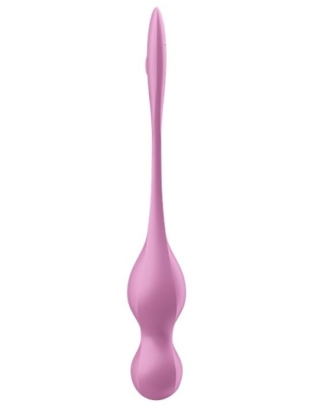 Boules de Geisha Vibrantes Connectées Love Birds 1 9 x 3cm Rose