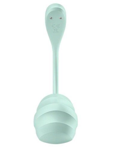 Vibromasseur Connecté Point G Smooth Petal 8.5 x 3.8cm Vert Menthe