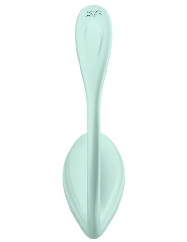 Vibromasseur Connecté Point G Smooth Petal 8.5 x 3.8cm Vert Menthe