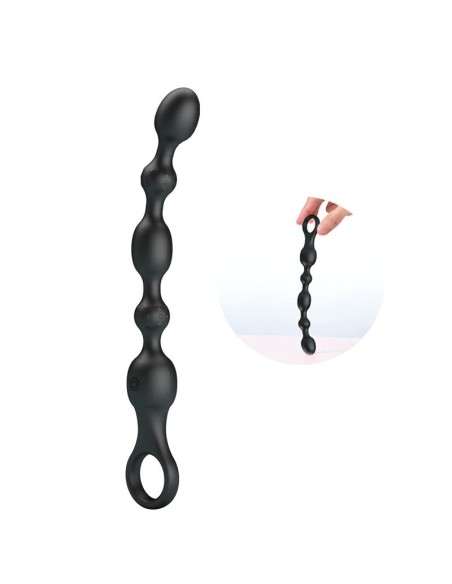 Boules vibrantes Van Pretty Love 16 x 2.3 cm Noires Boules vibrantes Van Pretty Love 16 x 2.3 cm Noires