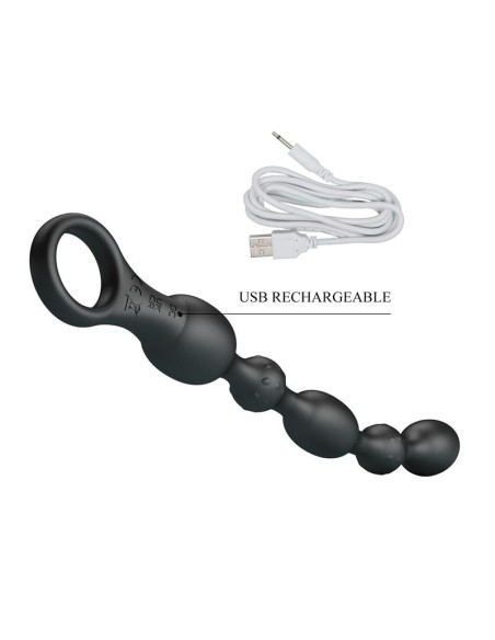 Boules vibrantes Van Pretty Love 16 x 2.3 cm Noires Boules vibrantes Van Pretty Love 16 x 2.3 cm Noires