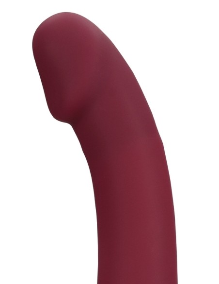 Vibromasseur sans harnais Strapless Loveline 12 x 3.8cm Violet